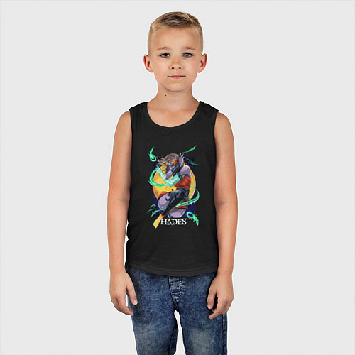 Детская майка Hades Melinoe / Черный – фото 5