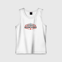 Майка детская хлопок Welcome to Tokyo, цвет: белый