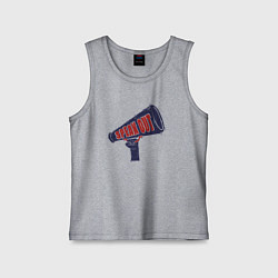 Детская майка Выскажись