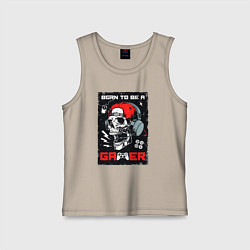 Детская майка Born to be gamer