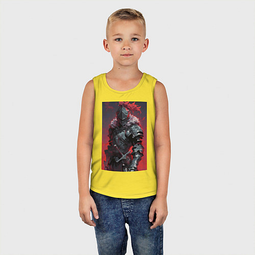 Детская майка Убийца гоблинов воин / Желтый – фото 5
