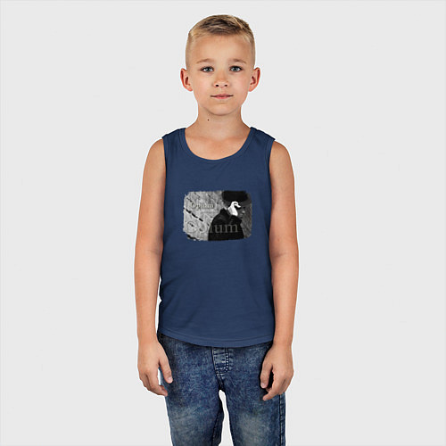 Детская майка Opium - Delusion / Тёмно-синий – фото 5