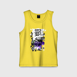 Майка детская хлопок Фестиваль - Мегарок, цвет: желтый