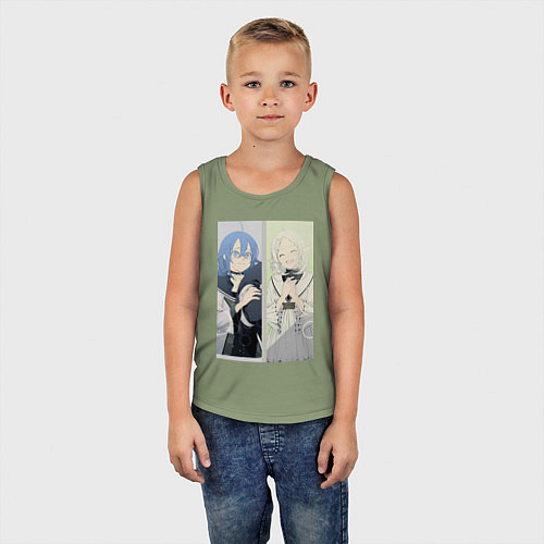 Детская майка Реинкарнация безработного Рокси Мигурдия Сильфиетт / Авокадо – фото 5