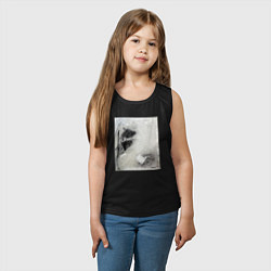 Майка детская хлопок Graphic Abstract, цвет: черный — фото 2