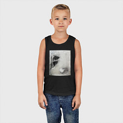 Майка детская хлопок Graphic Abstract, цвет: черный — фото 2