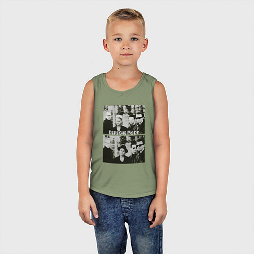 Детская майка Depeche Mode2 / Авокадо – фото 5