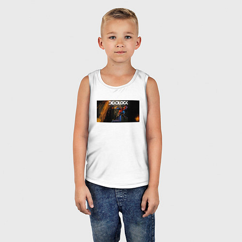 Детская майка Deadlock Infernus / Белый – фото 5