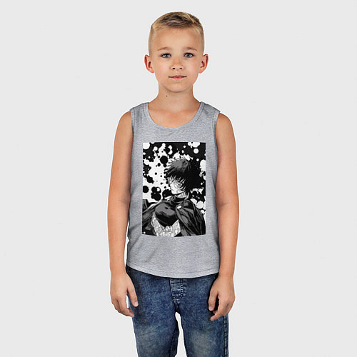 Детская майка Магическая битва Маки Дзэнин манга / Меланж – фото 5