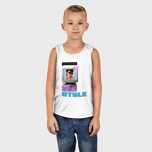 Детская майка Y2K Vibes / Белый – фото 5
