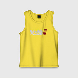 Майка детская хлопок Killing floor 3 logo, цвет: желтый