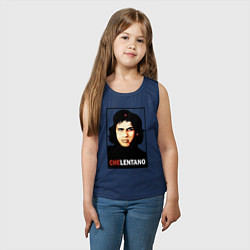 Майка детская хлопок Che guevara - Chelentano, цвет: тёмно-синий — фото 2