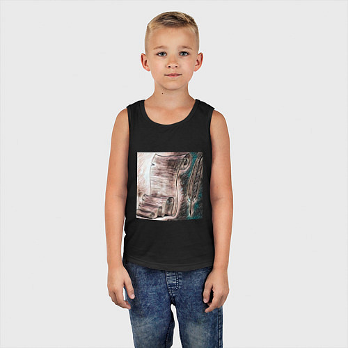 Детская майка Поэзия / Черный – фото 5