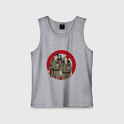 Майка детская хлопок X busters, цвет: меланж