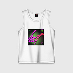 Майка детская хлопок Тепло VHS, цвет: белый