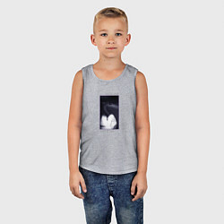 Майка детская хлопок Depeche Mode - speak and spell, цвет: меланж — фото 2