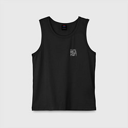 Майка детская хлопок Добру быть, цвет: черный