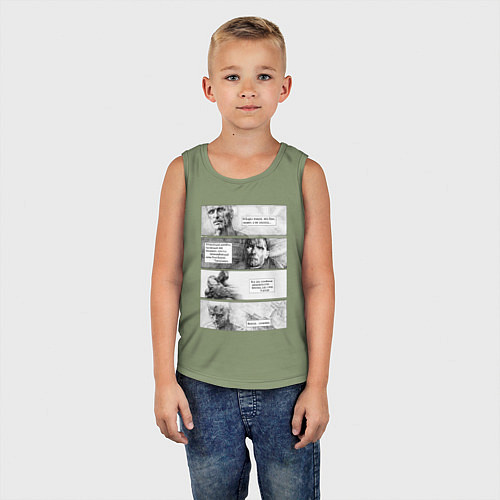 Детская майка Монолог из фильма Бегущий по лезвию / Авокадо – фото 5