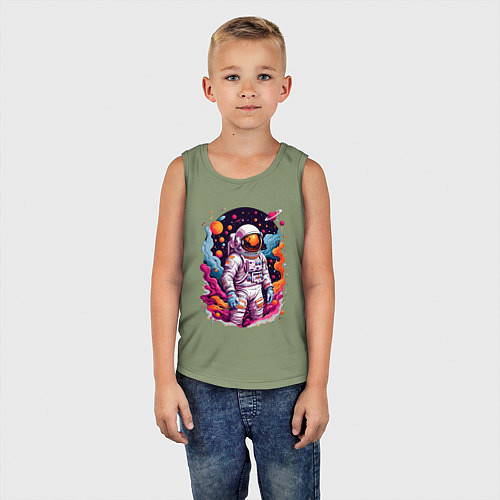 Детская майка Космонавт / Авокадо – фото 5