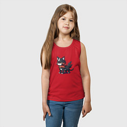 Майка детская хлопок Фульфенгавк, цвет: красный — фото 2