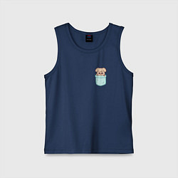 Детская майка PuppyM in pocket