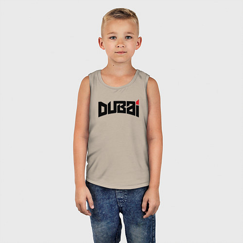 Детская майка Дубай сити / Миндальный – фото 5