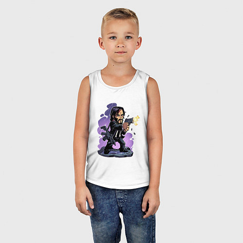 Детская майка Джон Уик / Белый – фото 5