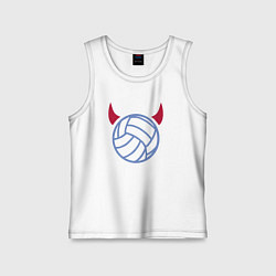 Детская майка Volleyball devil