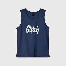 Детская майка Глитч краской