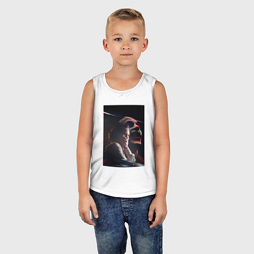 Детская майка Смех Джокера / Белый – фото 5