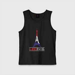 Детская майка Love Paris