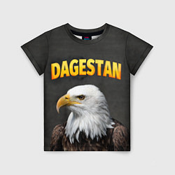 Футболка детская Dagestan Eagle, цвет: 3D-принт