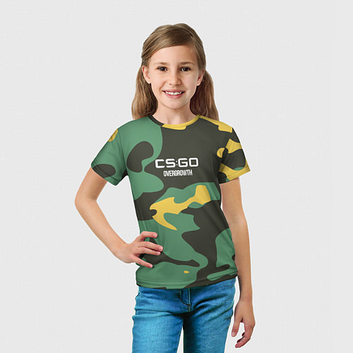 Детская футболка CS:GO Overgrowth Style / 3D-принт – фото 5