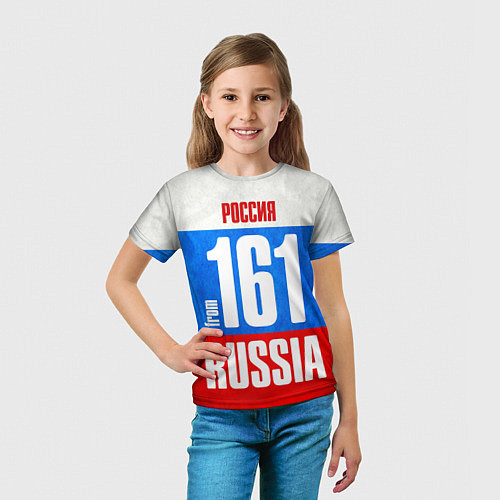 Детская футболка Russia: from 161 / 3D-принт – фото 5