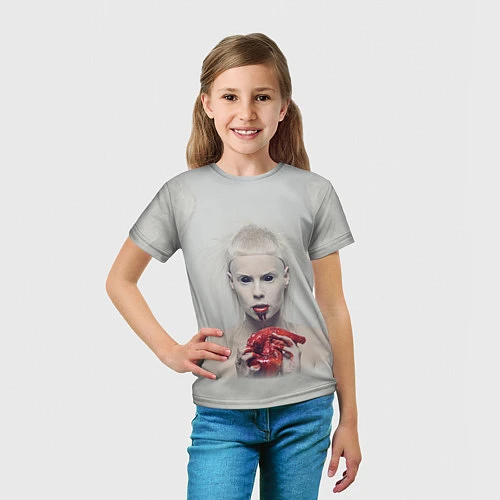 Детская футболка Die Antwoord: Blooded Heart / 3D-принт – фото 5