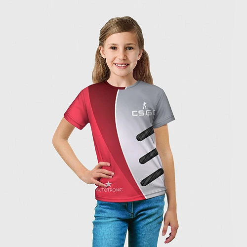 Детская футболка CS:GO Autotronic Style / 3D-принт – фото 5