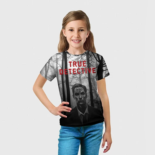 Детская футболка True Detective: Blackwood / 3D-принт – фото 5