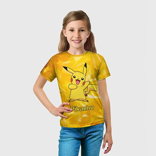 Детская футболка Pikachu / 3D-принт – фото 5