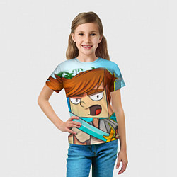 Футболка детская TonyCreative 4, цвет: 3D-принт — фото 2