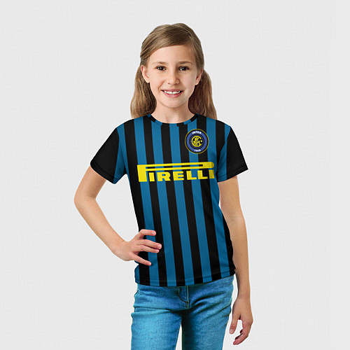 Детская футболка Inter FC: Pirelli / 3D-принт – фото 5
