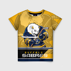 Футболка детская Buffalo Sabres, цвет: 3D-принт