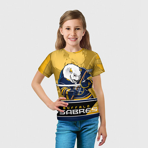 Детская футболка Buffalo Sabres / 3D-принт – фото 5