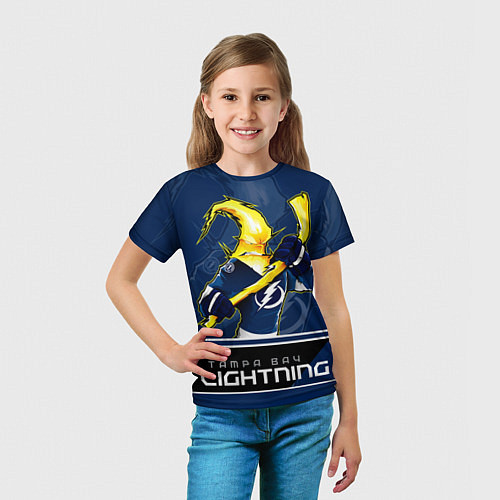 Детская футболка Bay Lightning / 3D-принт – фото 5