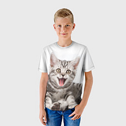 Футболка детская Милашка, цвет: 3D-принт — фото 2