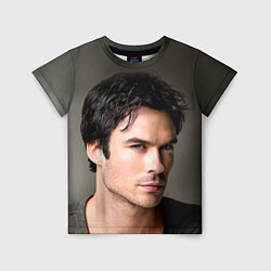 Футболка детская Ian Somerhalder, цвет: 3D-принт