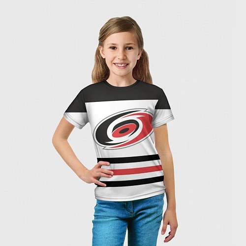 Детская футболка Carolina Hurricanes / 3D-принт – фото 5