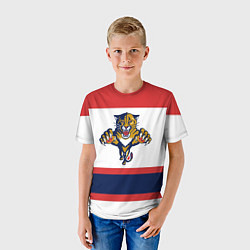 Футболка детская Florida Panthers, цвет: 3D-принт — фото 2