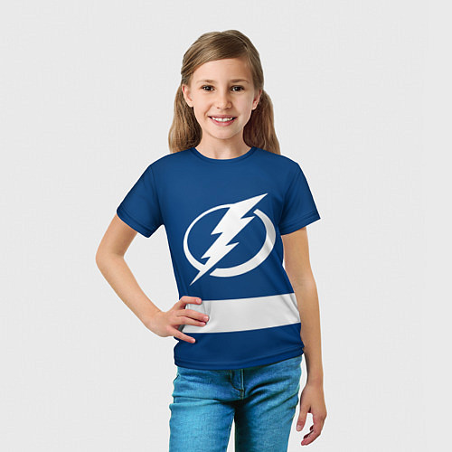 Детская футболка Tampa Bay Lightning / 3D-принт – фото 5