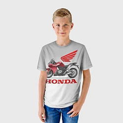 Футболка детская Honda 2, цвет: 3D-принт — фото 2