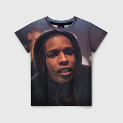 Футболка детская ASAP Rocky: Black Hip-Hop, цвет: 3D-принт